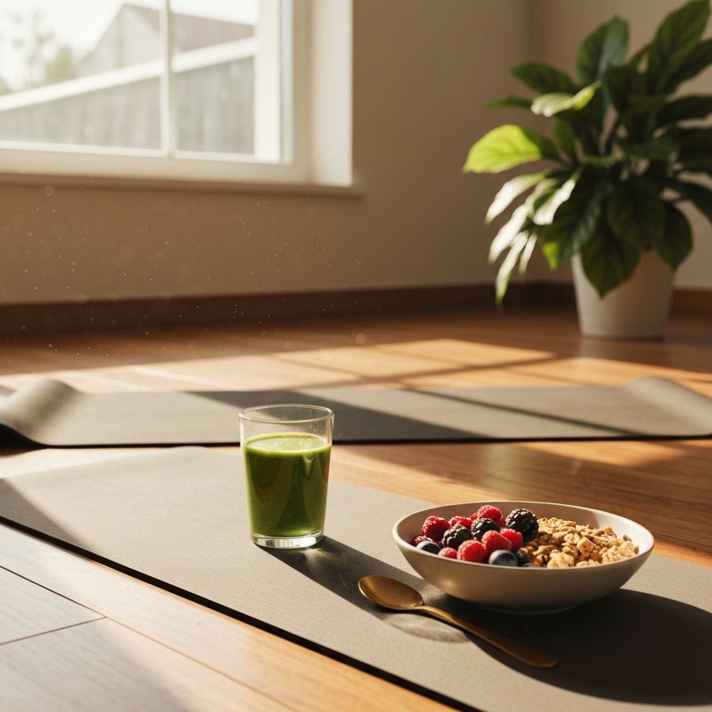 Zdrowy styl życia - poranne nawyki wellness